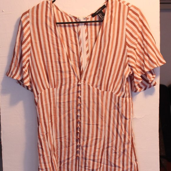 Striped Romper - Picture 1 of 3